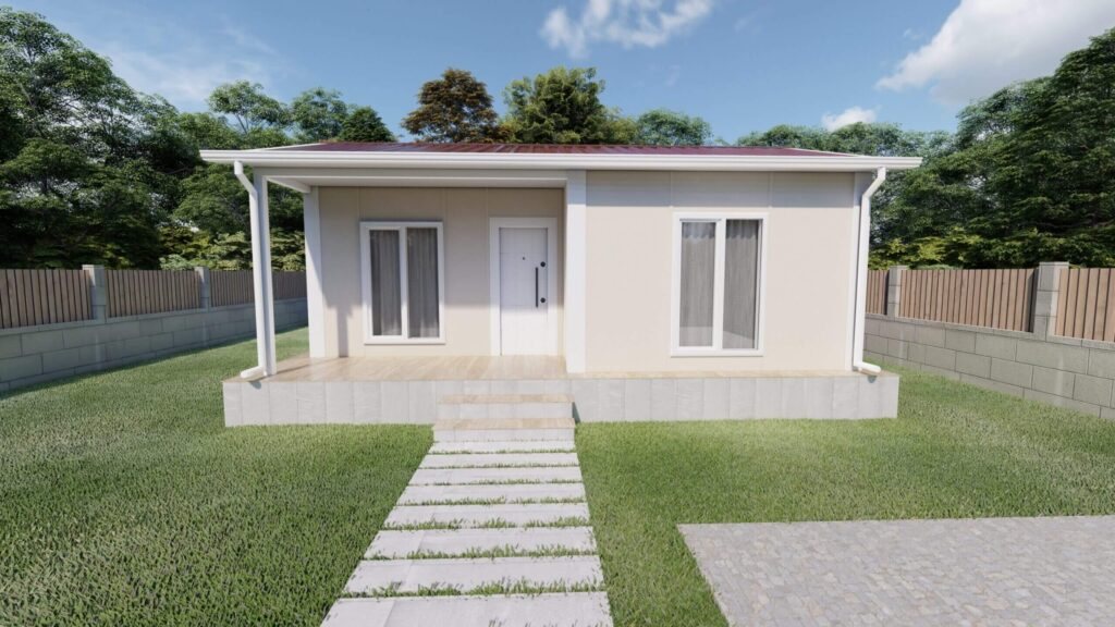 Hatay tek katlı prefabrik ev modelleri