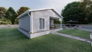 2+1 60 m² Ekonomik Tek Katlı Prefabrik Ev