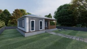 2+1 76 m² Bütçe Dostu Prefabrik Ev