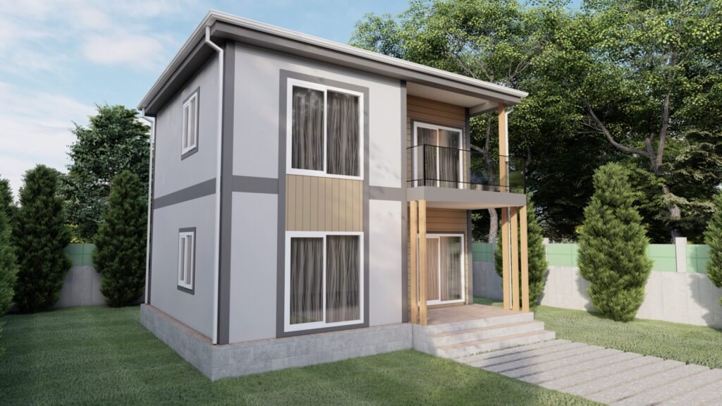 Hatay çift katlı prefabrik ev modelleri