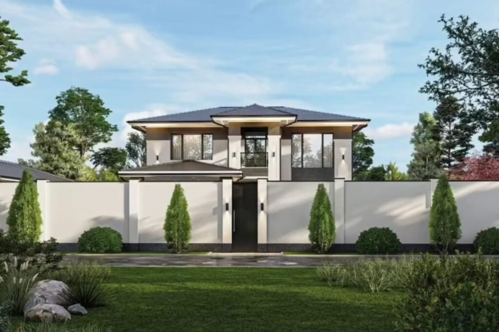 Hatay villa tipi prefabrik ev modelleri